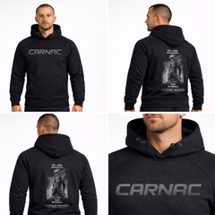 Kevlar Lined Motorcycle Hoodie in Black with CE Level 2 Armor