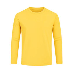 Kevlar-Lined Motorcycle T-Shirt in Butter Yellow with CE Level 1 Protection