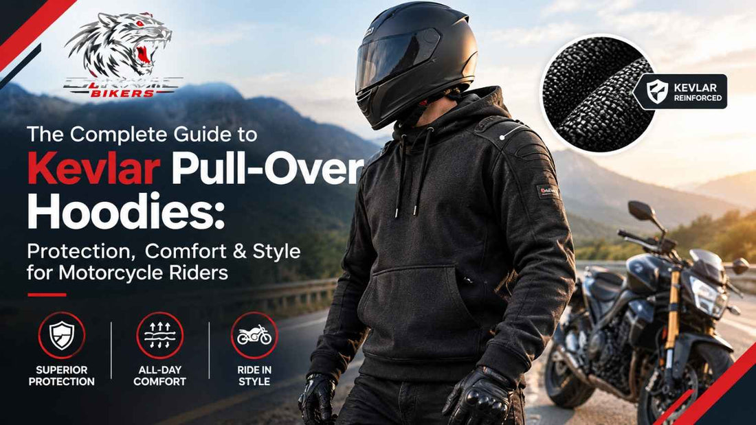 The Complete Guide to Kevlar Pull-Over Hoodies Protection, Comfort & Style for Motorcycle Riders