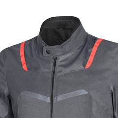 RTECH Spiral Mesh Motorcycle Jacket Anthr/Grey/Black/Red