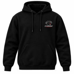 Shadow Wings Reflective Armored Motorcycle Hoodie in Black with CE Level 2 Protection