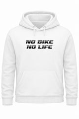 Kevlar Motorcycle Hoodie in White with Removable CE Armor