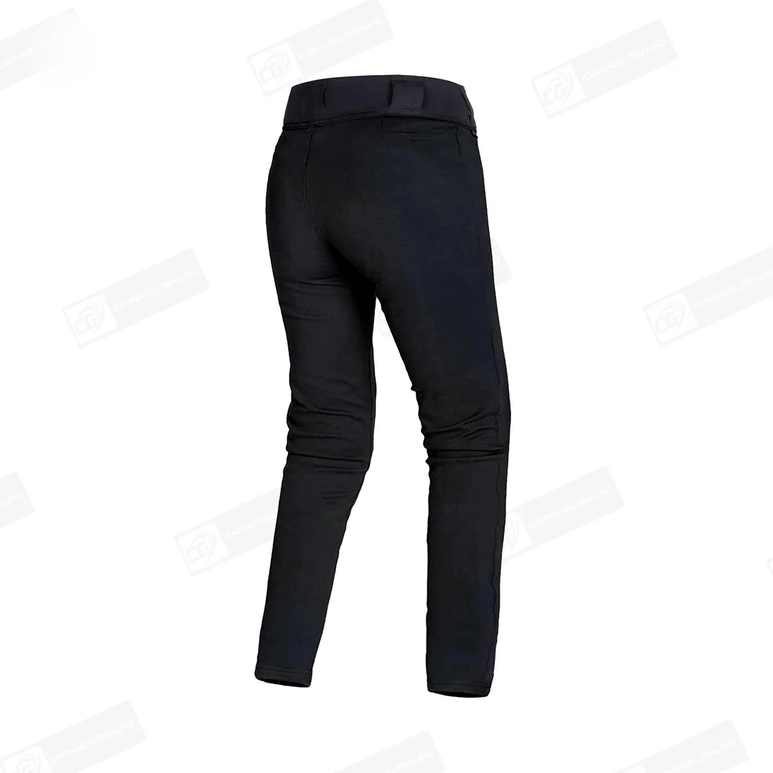 Armored Motorcycle Leggings for Women in Black with CE Level 2 Protection
