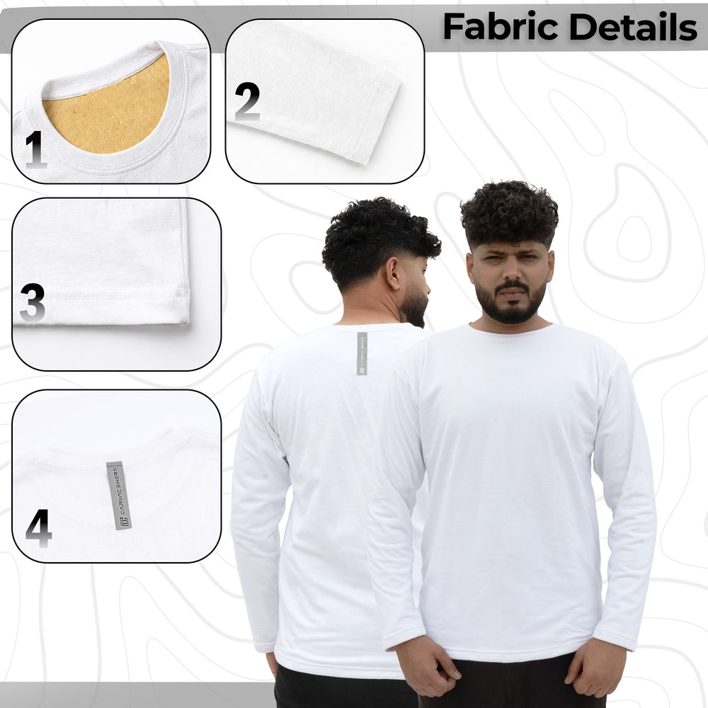 Kevlar Lined Long Sleeve Motorcycle Base Layer Shirt in White