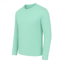 Kevlar-Lined Motorcycle T-Shirt in Mint Green with CE Level 1 Protection