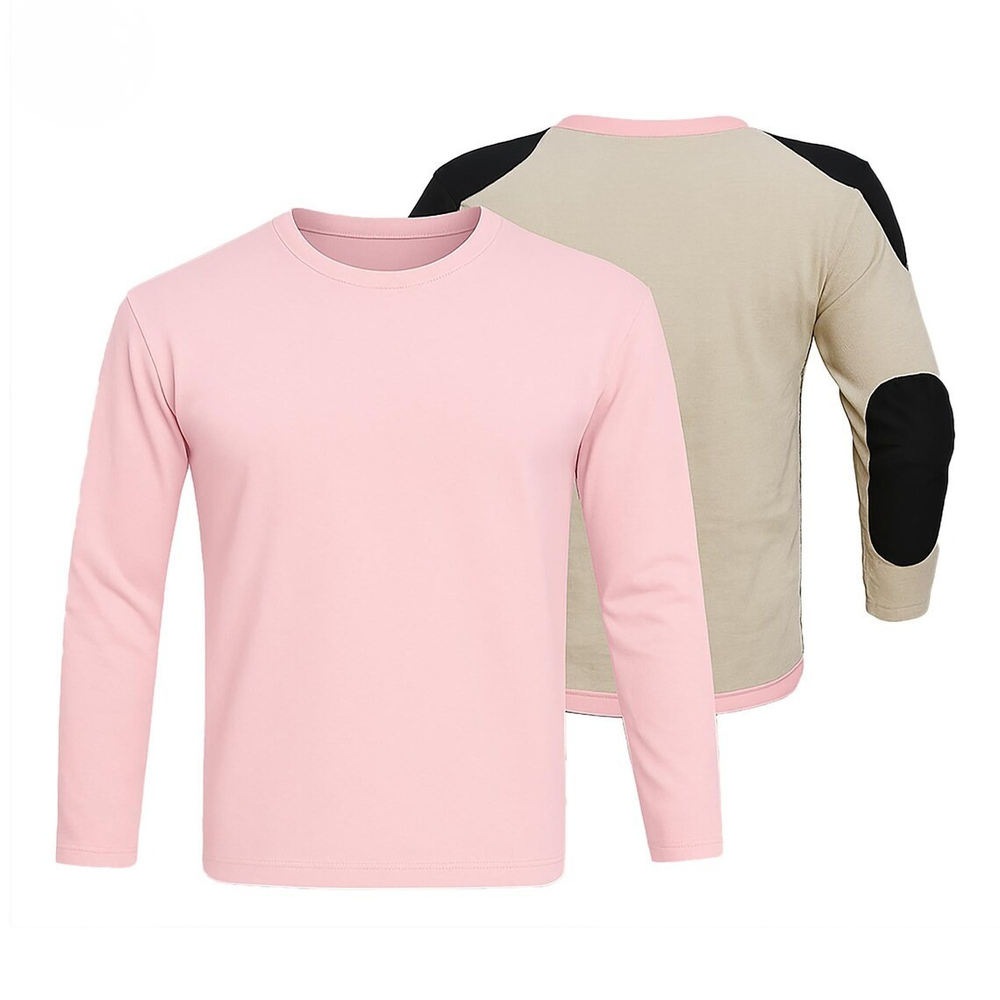 Kevlar-Lined Motorcycle T-Shirt in Pink with CE Level 1 Protection