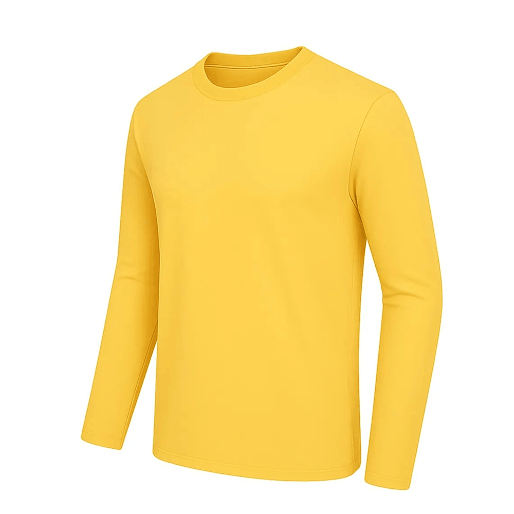Kevlar-Lined Motorcycle T-Shirt in Butter Yellow with CE Level 1 Protection