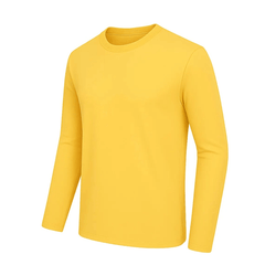 Kevlar-Lined Motorcycle T-Shirt in Butter Yellow with CE Level 1 Protection