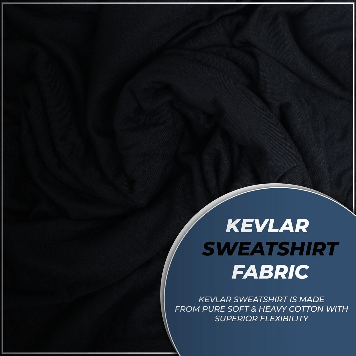 Kevlar Lined Motorcycle T-Shirt in Black with CE Level 1 Armour