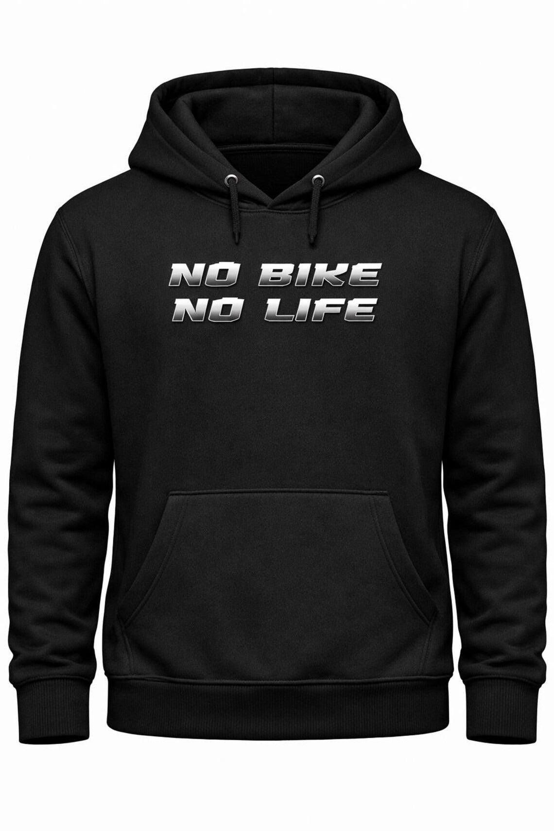 Kevlar Motorcycle Hoodie in Black with Removable CE Armor