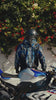 Armored Motorcycle V5 Reflective Hoodie in Blue Thorn with CE Level 2 Protection